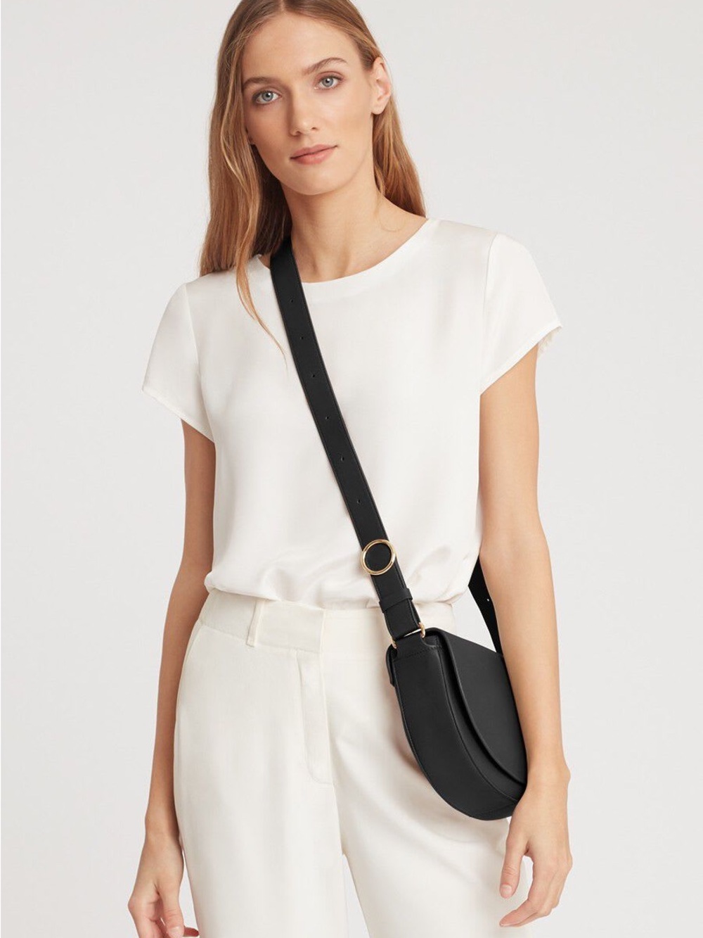Cuyana Half-Moon Shoulder Bag